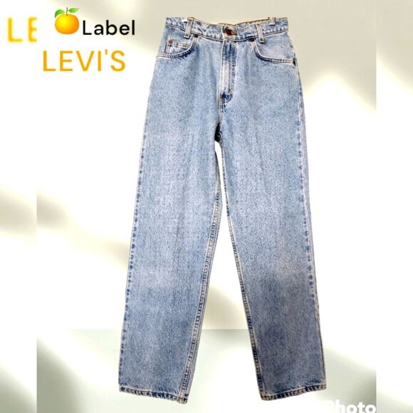 Levi's Vintage Style Orange label Mom Jeans - Picture 1 of 8